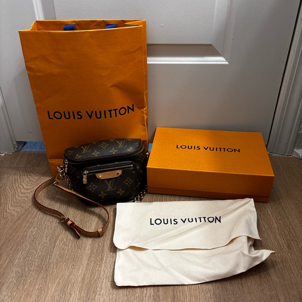 Louis Vuitton Brown Monogram Mini BumBag